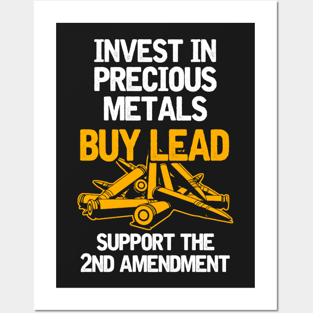 SUPPORT THE 2ND AMENDMENT - gun owners Wall Art by bestsellingshirts